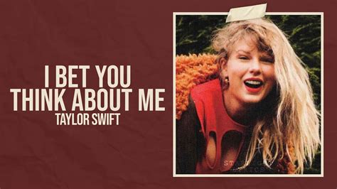 taylor swift i bet you think about me (taylor's version) lyrics|taylor swift couple.